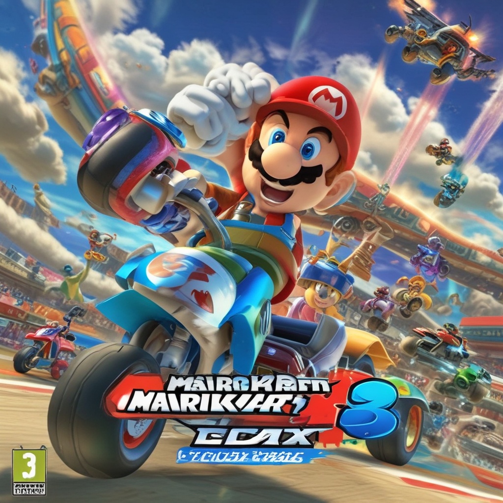 Mario Kart 8DX cart 1